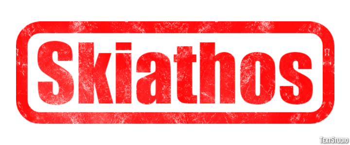 Skiathos Effetto testo