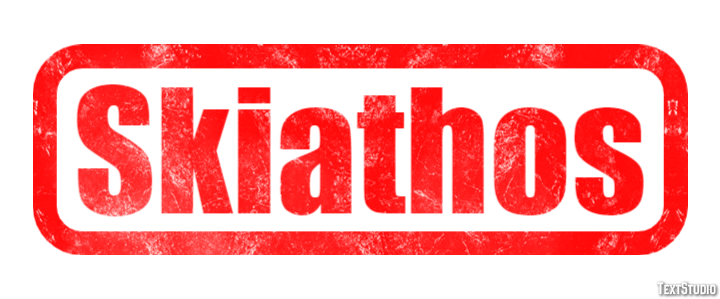 Skiathos Эффект текста