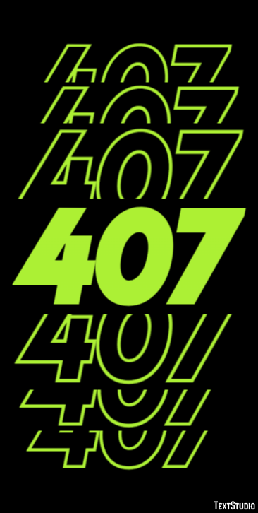 407 Texteffekt
