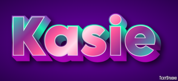 Kasie Text effect