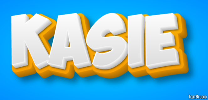 Kasie Эффект текста