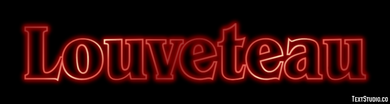 Louveteau Effet de texte