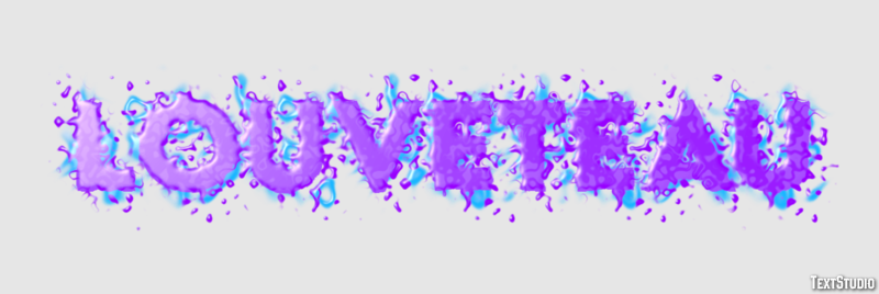 Louveteau Effet de texte