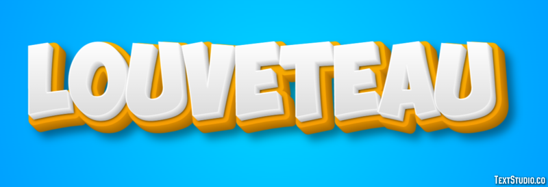 Louveteau Effet de Texte