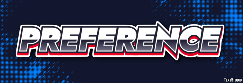 Preference Text Effect