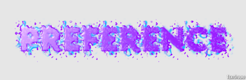 Preference Text Effect