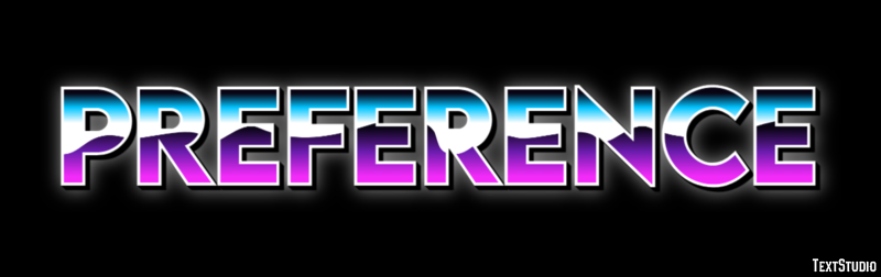 Preference Text Effect
