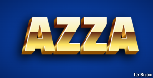 Azza Text Effect