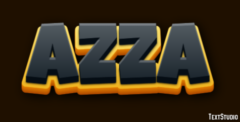 Azza Text Effect