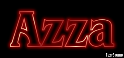 Azza Text Effect