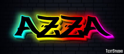 Azza Text Effect