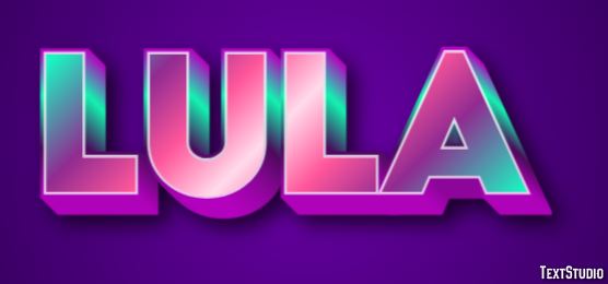 Lula Efeito de texto