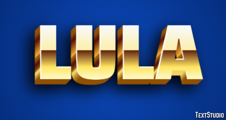 Lula Efeito de texto