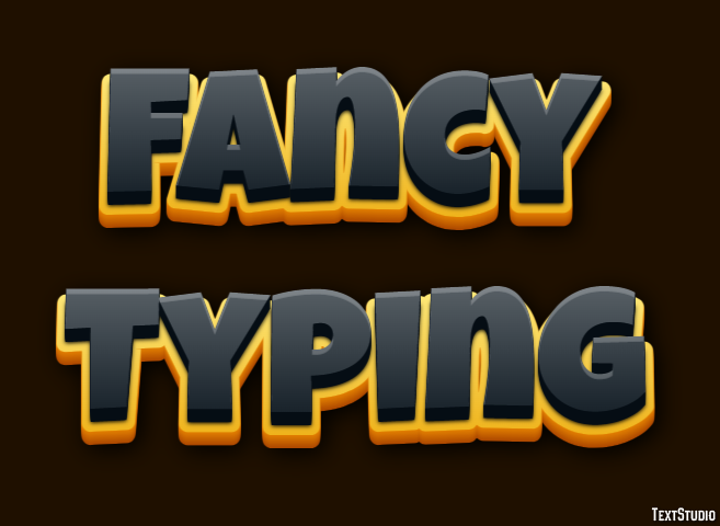 Fancy Typing Эффект текста