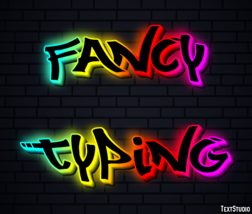 Fancy Typing Эффект текста