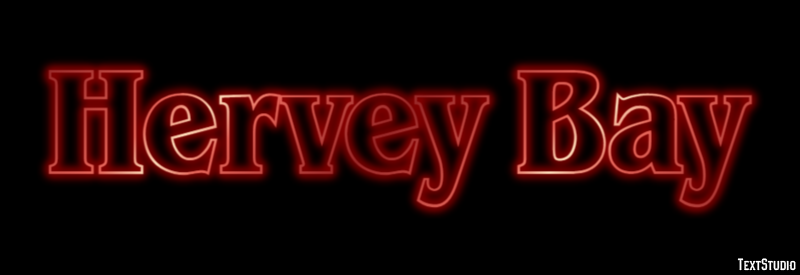 Hervey Bay Efekt tekstowy