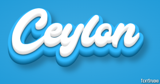 Ceylon Text Effect