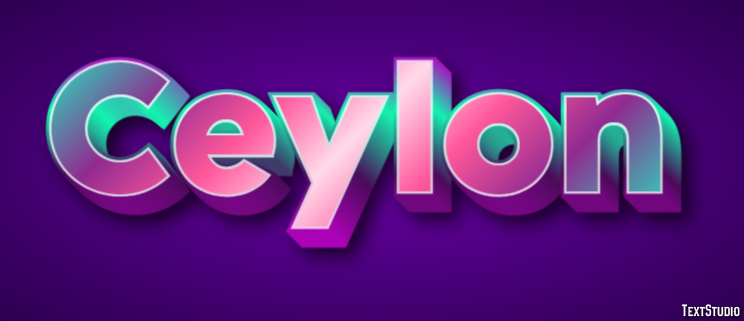 Ceylon Text Effect