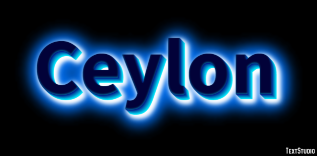 Ceylon Text Effect