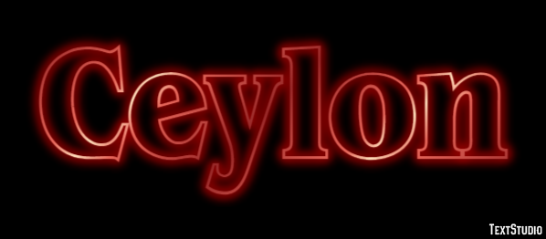 Ceylon Text Effect