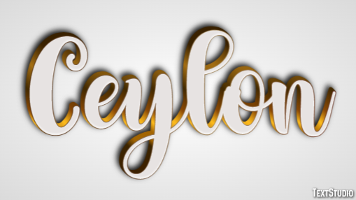 Ceylon Text Effect