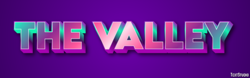 The Valley Effet de Texte