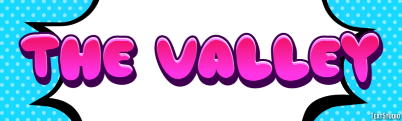 The Valley Texteffekt