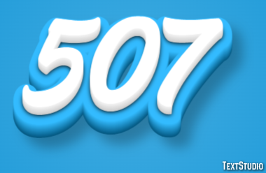 507 Efekt tekstowy