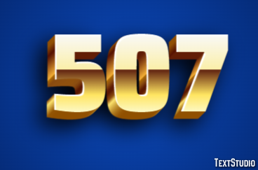 507 Texteffekt
