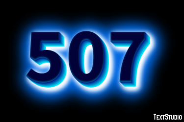 507 テキスト効果