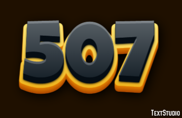 507 Texteffekt
