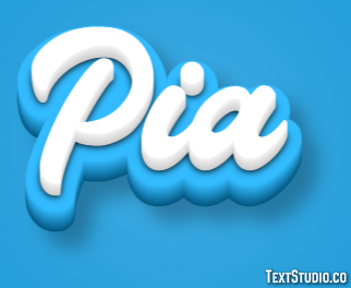 Pia Effetto testo