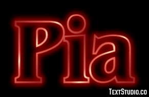 Pia Effetto testo