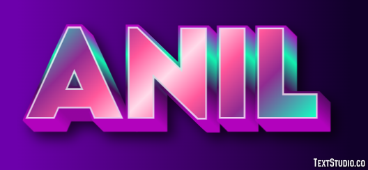 Anıl テキスト効果