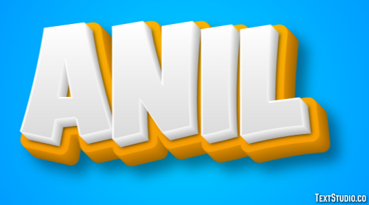 Anıl Text Effect