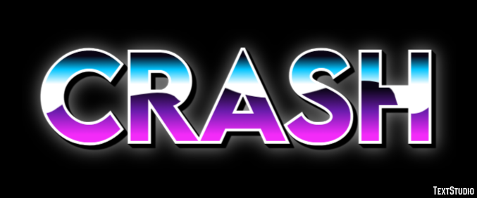 Crash Text Effect