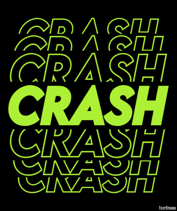 Crash Effetto testo