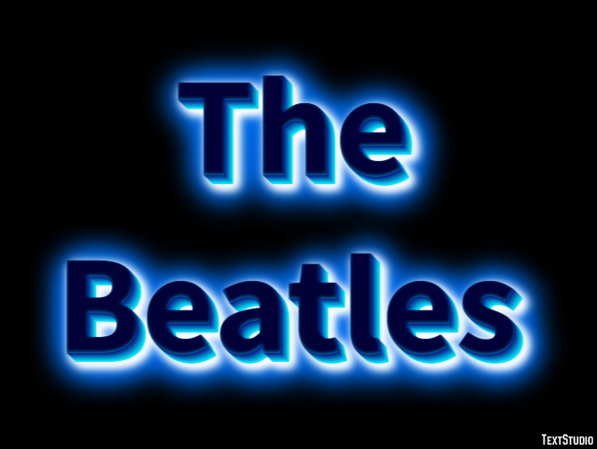 The Beatles Effetto testo