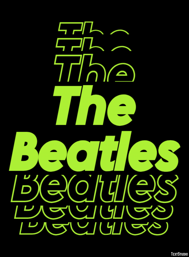 The Beatles Эффект текста