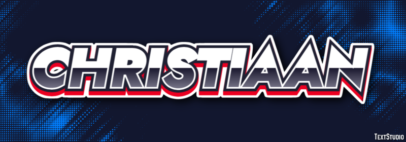 Christiaan Text effect