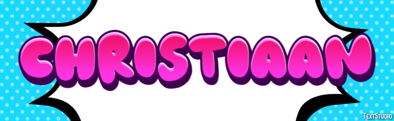 Christiaan Text effect