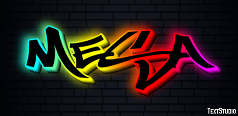 Mesa Text effect
