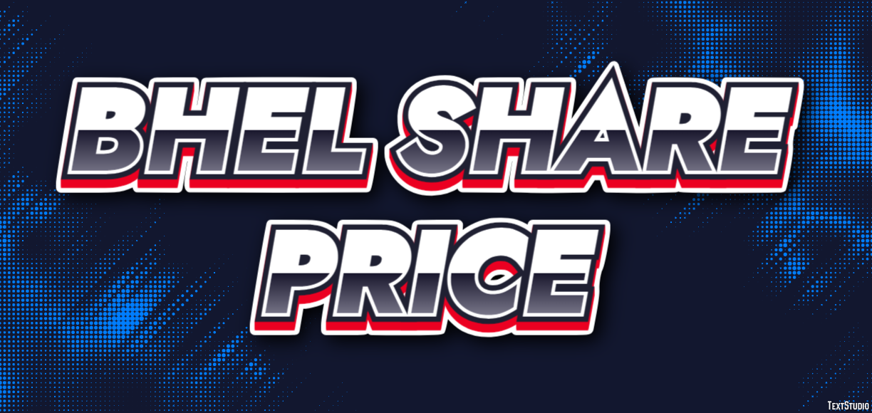 Bhel Share Price Effetto testo