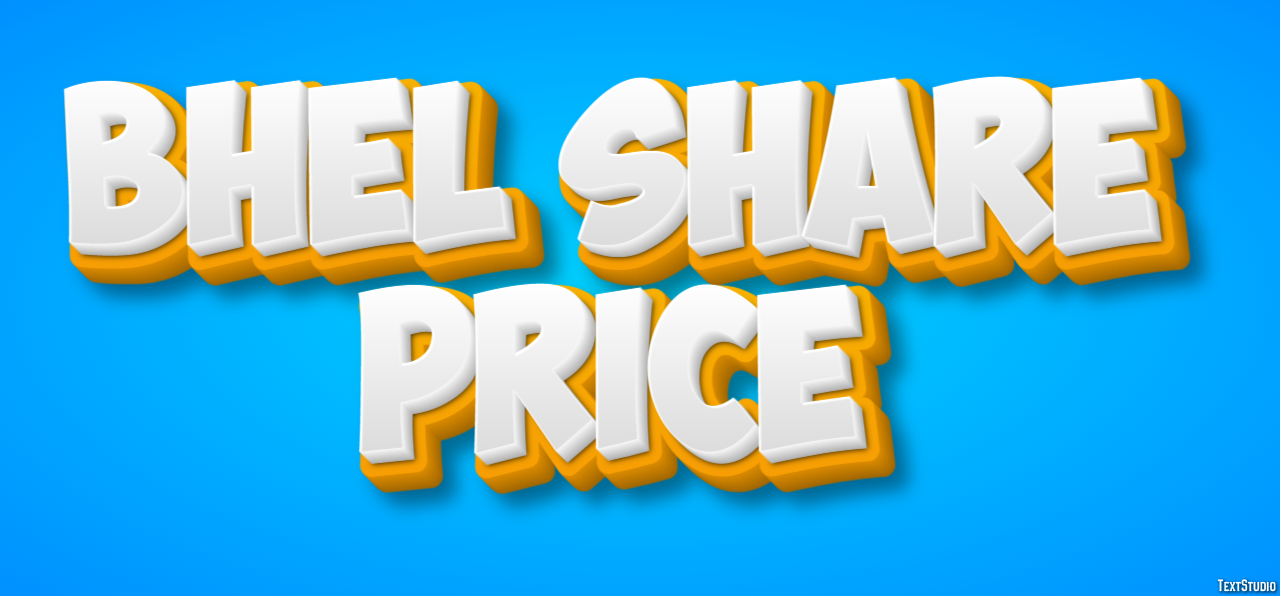 Bhel Share Price Effetto testo