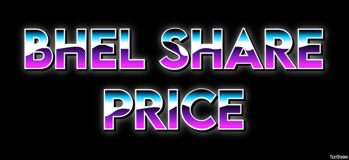 Bhel Share Price Effetto testo