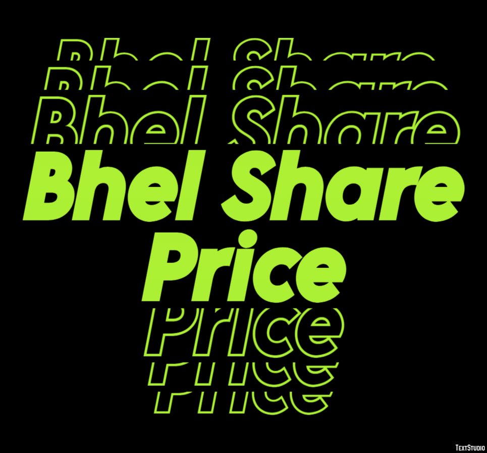 Bhel Share Price Effetto testo