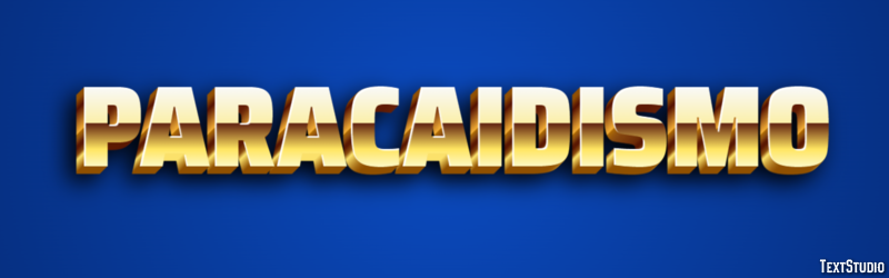 Paracaidismo Efecto de texto