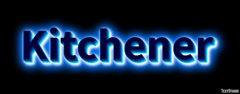 Kitchener Efeito de texto