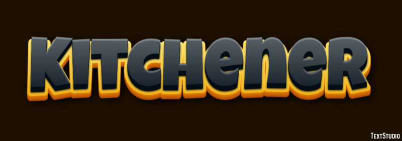 Kitchener Effetto testo
