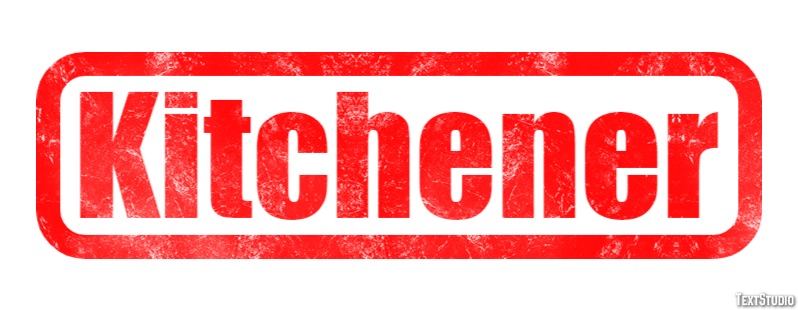 Kitchener Effetto testo